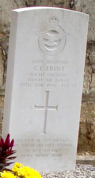 Sgt George Edward Frost - F/E - Aged 34